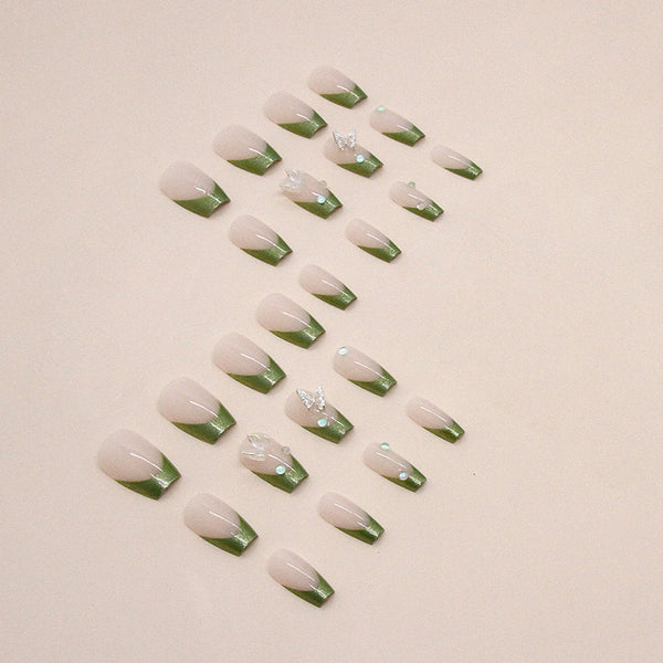 12 Sizes-24 Pcs Press On Nails Z791