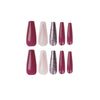 12 Sizes-24 Pcs Press On Nails JP1454