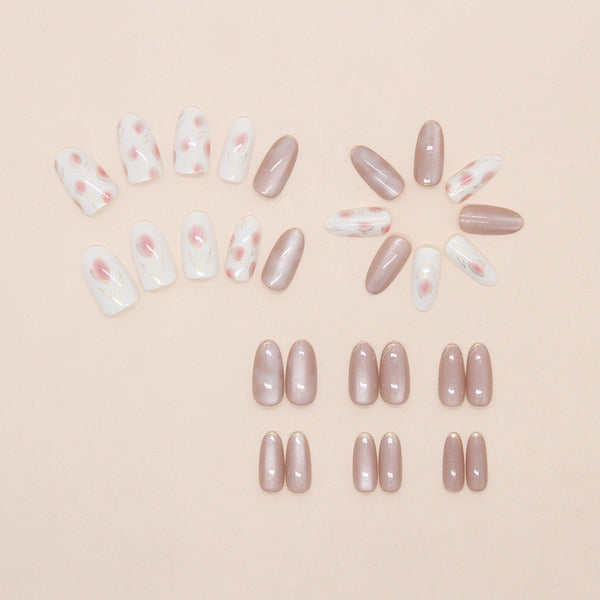 30 Pcs Press On Nails W1966