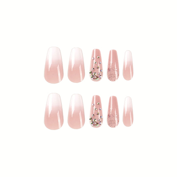 12 Sizes-24 Pcs Press On Nails JP2268