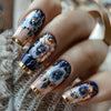 12 Sizes-24 Pcs Press On Nails Y1264