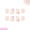 12 Sizes-24 Pcs Press On Nails C1032