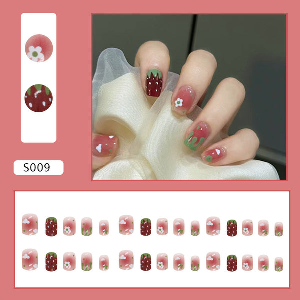 30 Pcs Press On Nails S009