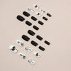 12 Sizes-24 Pcs Press On Nails R796