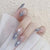 12 Sizes-24 Pcs Press On Nails Z662