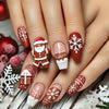12 Sizes-24 Pcs Press On Nails Y1198