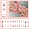 12 Sizes-24 Pcs Press On Nails W324