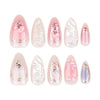 12 Sizes-24 PcsPress On Nails JP3299