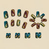 12 Sizes-24 Pcs Press On Nails Y1605