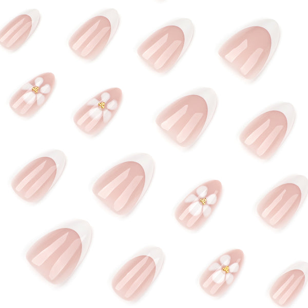 12 Sizes-24 Pcs Press On Nails JP3916