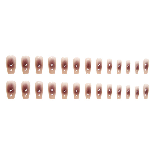 12 Sizes-24 Pcs Press On Nails R704