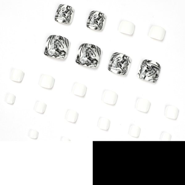 12 Sizes-24 Pcs Press On Nails JP1662