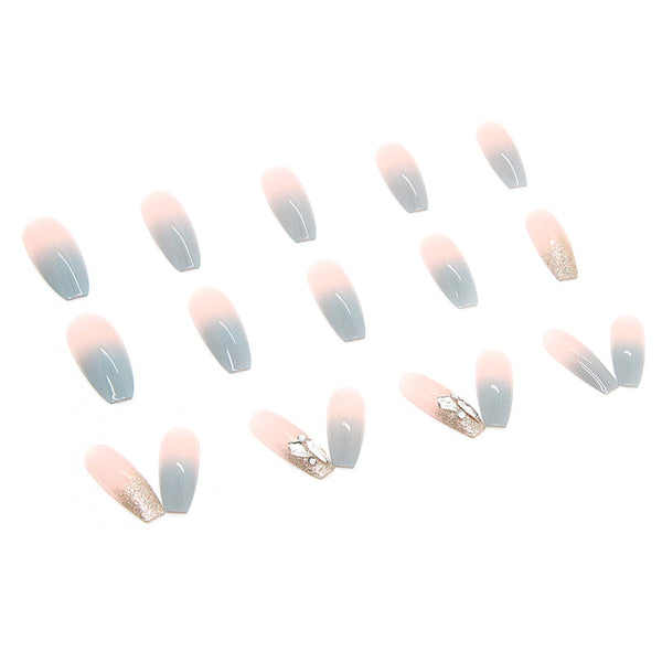 12 Sizes-24 Pcs Press On Nails Z378