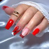 12 Sizes-24 Pcs Press On Nails W1052