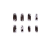 12 Sizes-24 Pcs Press On Nails JP1134