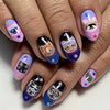 12 Sizes-24 Pcs Press On Nails Y999