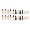 12 Sizes-24 PcsPress On Nails W2052