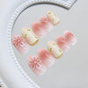 12 Sizes-24 Pcs Press On Nails R947