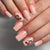 12 Sizes-24 Pcs Press On Nails C1393