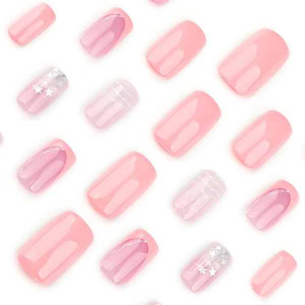 12 Sizes-24 Pcs Press On Nails JP3685