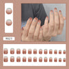 12 Sizes-24 Pcs Press On Nails R601