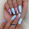 12 Sizes-24 Pcs Press On Nails W160