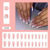 12 Sizes-24 Pcs Press On Nails Z248