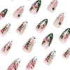 12 Sizes-24 Pcs Press On Nails JP1893