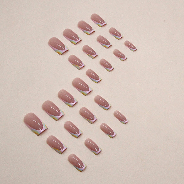 12 Sizes-24 Pcs Press On Nails W1342
