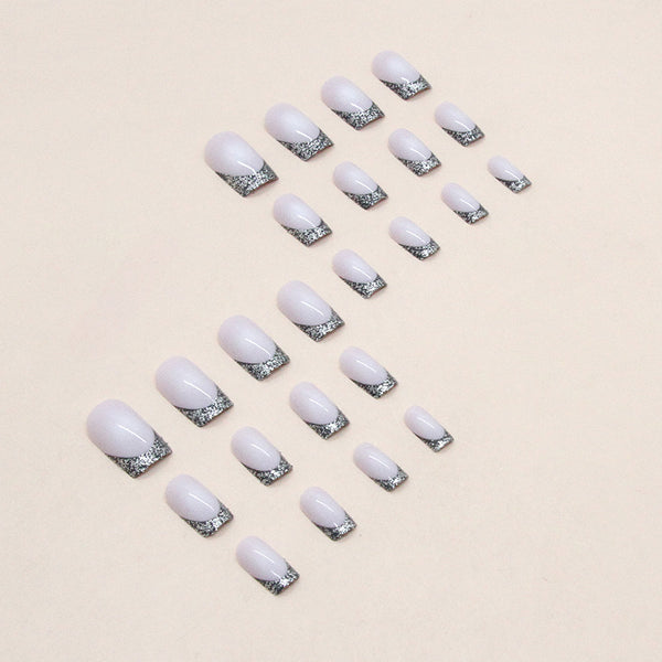 12 Sizes-24 Pcs Press On Nails W815