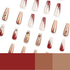 12 Sizes-24 Pcs Press On Nails JP2842