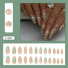 12 Sizes-24 Pcs Press On Nails Z1093