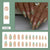 12 Sizes-24 Pcs Press On Nails Z1093