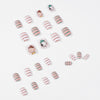 12 Sizes-24 Pcs Press On Nails JP998