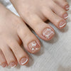 12 Sizes-24 Pcs Press On Nails F173