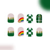 12 Sizes-24 Pcs Press On Nails C836