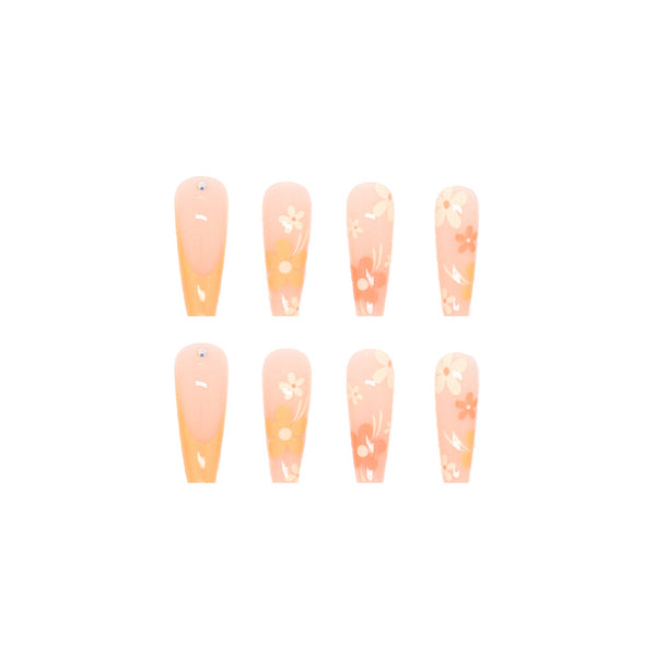 12 Sizes-24 Pcs Press On Nails Z366
