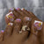 12 Sizes-24 Pcs Press On Nails JP3345