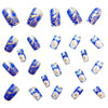 12 Sizes-24 Pcs Press On Nails Y582
