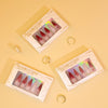12 Sizes-24 Pcs Press On Nails GN014