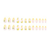 12 Sizes-24 Pcs Press On Nails W2004