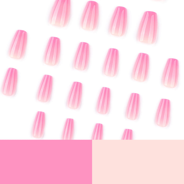 12 Sizes-24 Pcs Press On Nails JP3982