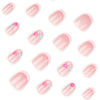 12 Sizes-24 Pcs Press On Nails JP3929