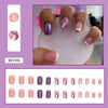 12 Sizes-24 Pcs Press On Nails W396