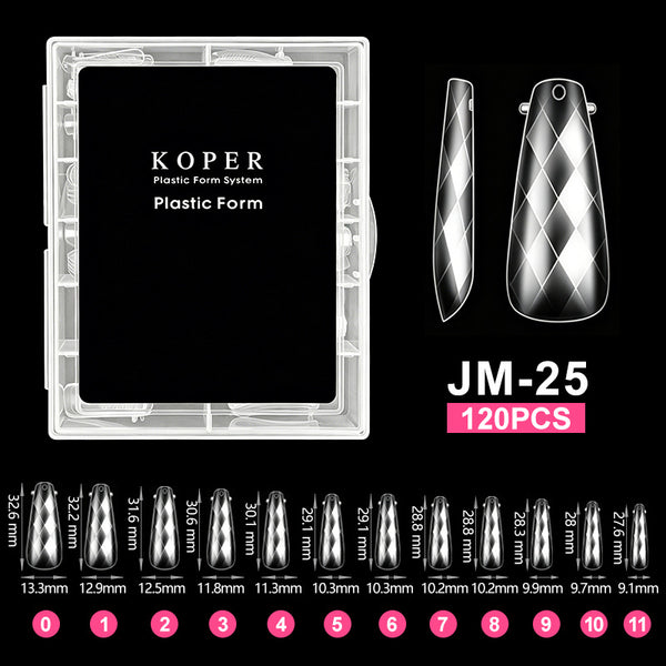 120 Pcs Press On Nails JM01