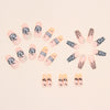 12 Sizes-24 Pcs Press On Nails Z718