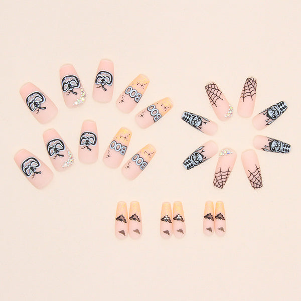 12 Sizes-24 Pcs Press On Nails Z718