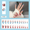 12 Sizes-24 Pcs Press On Nails R563