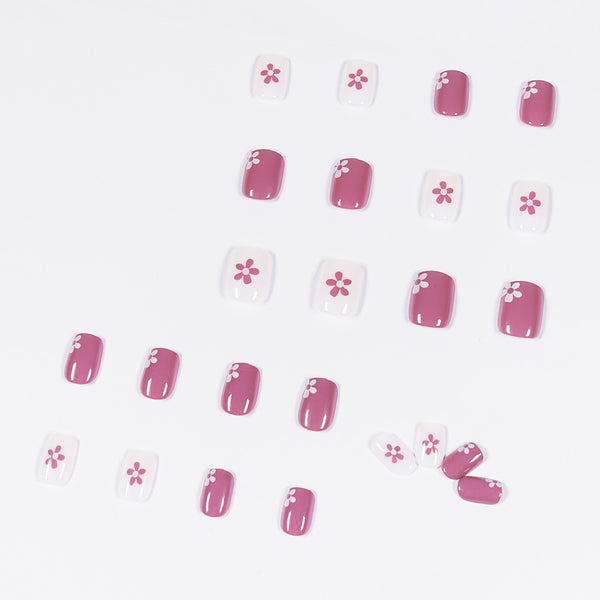 12 Sizes-24 Pcs Press On Nails JP1054