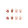 12 Sizes-24 Pcs Press On Nails R606